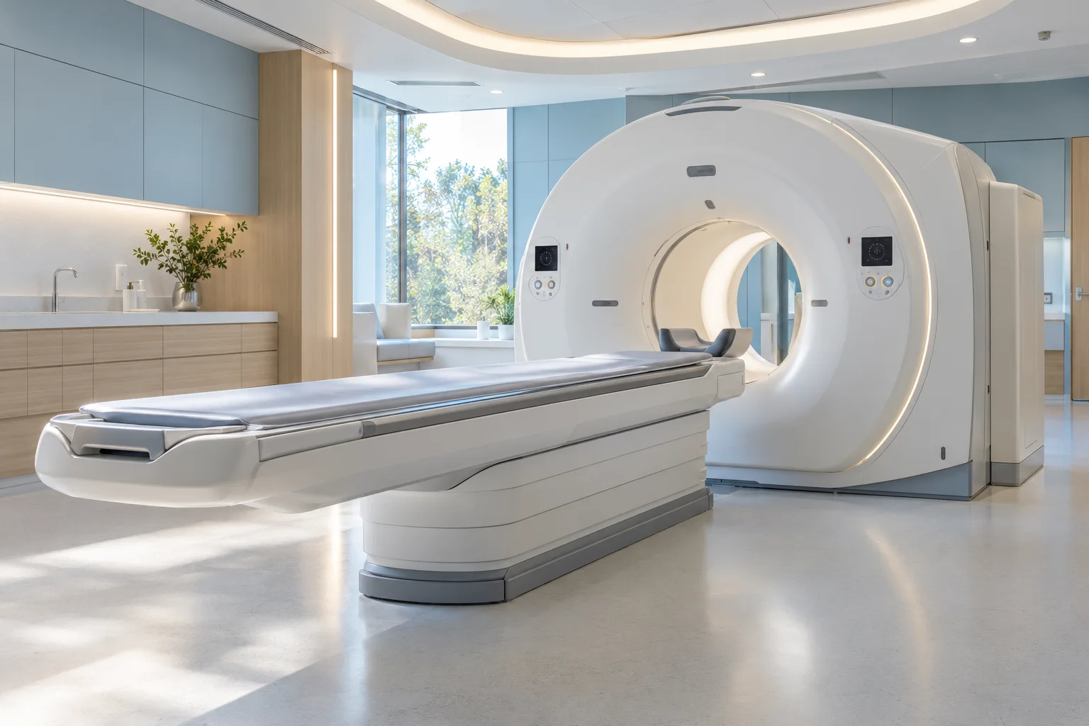 Illustrative medical imaging room